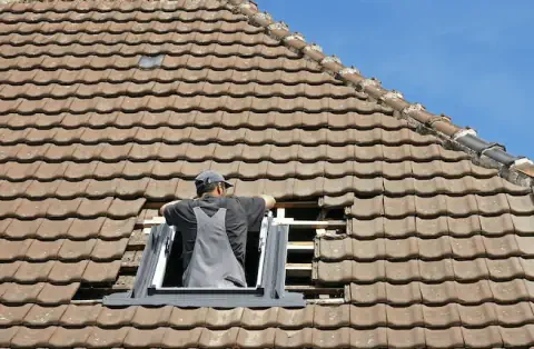 Pose de velux - Brannay